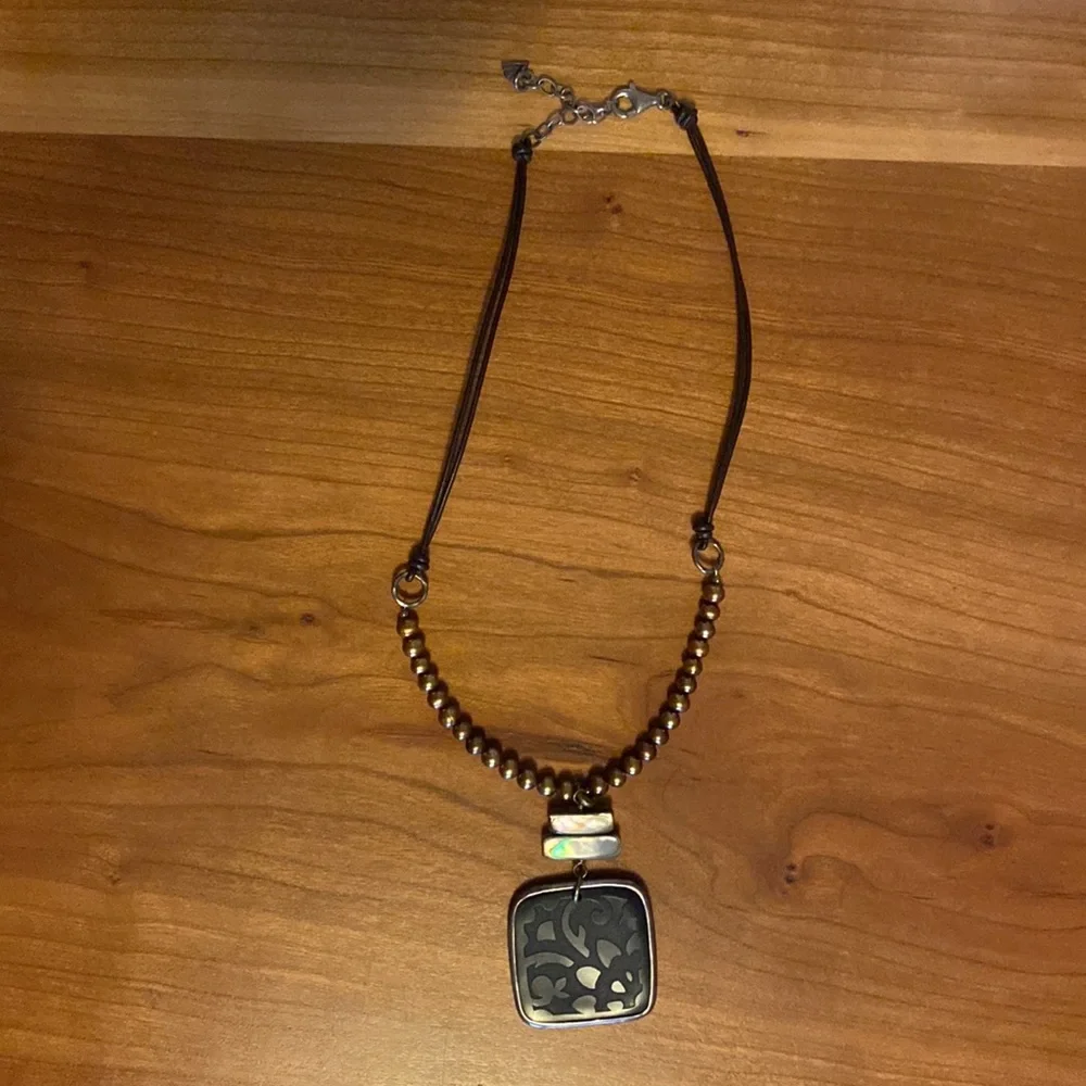 Silpada Bronze Pearl Necklace - Picture 8 of 10